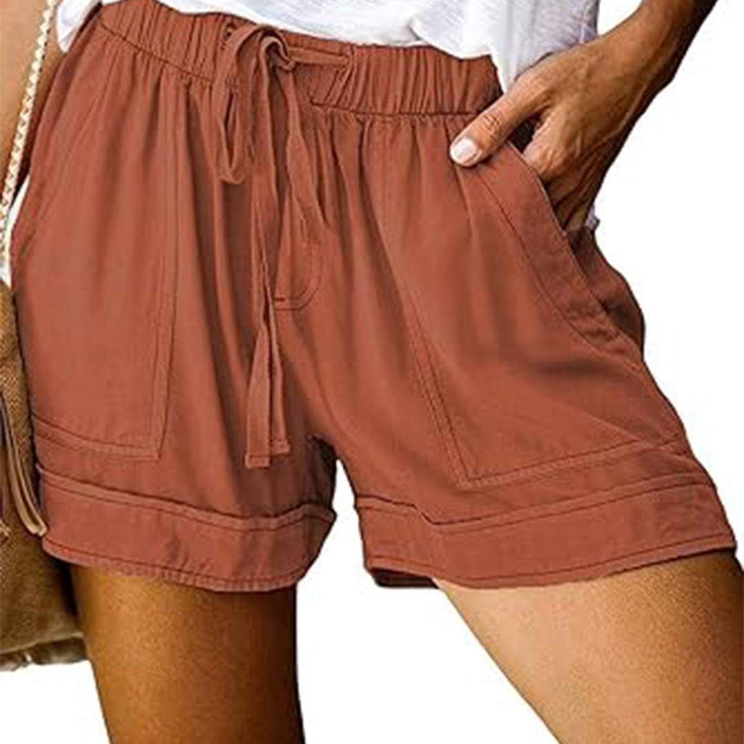 Women's Loose Fit Summer Shorts with Pockets