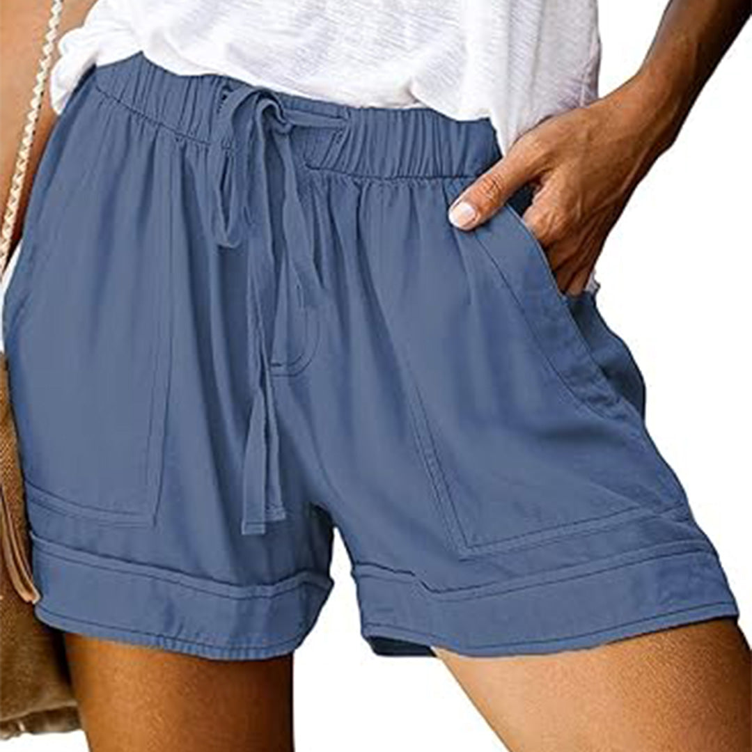 Women's Loose Fit Summer Shorts with Pockets