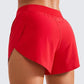 High Waisted Athletic Shorts with Pockets