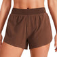 High Waisted Athletic Shorts with Pockets