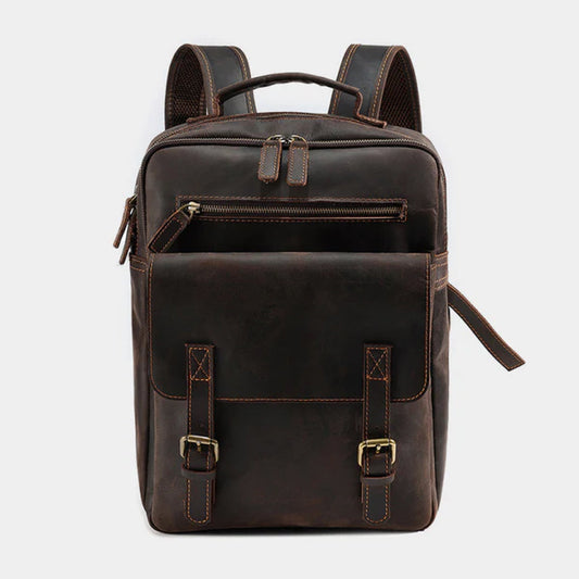 The Today Leather Backpack-Leather backpacks-BUY HER STYLE