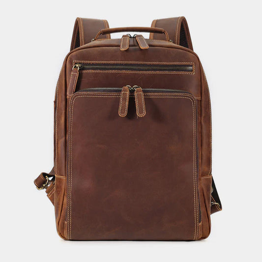 The Kleos Leather Backpack-Leather backpacks-BUY HER STYLE