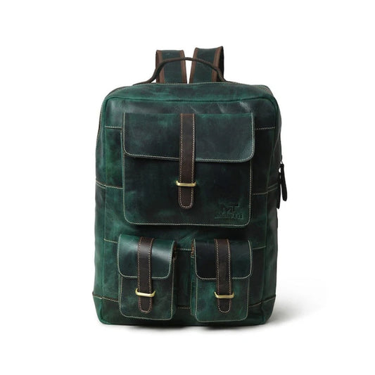The Greenfield Leather Backpack-Leather backpacks-BUY HER STYLE