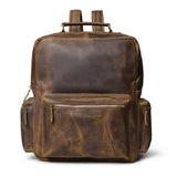 Barclay Buffalo Leather Backpack-Leather backpacks-BUY HER STYLE