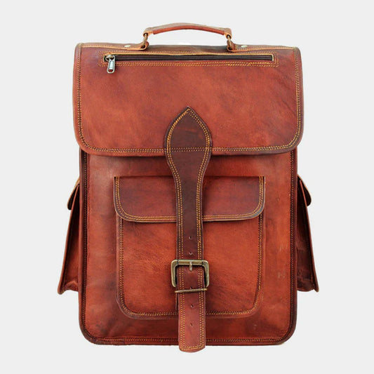 The Mahi Leather Backpack-Leather backpacks-BUY HER STYLE