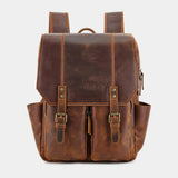 The Compact Leather Backpack-Leather backpacks-BUY HER STYLE